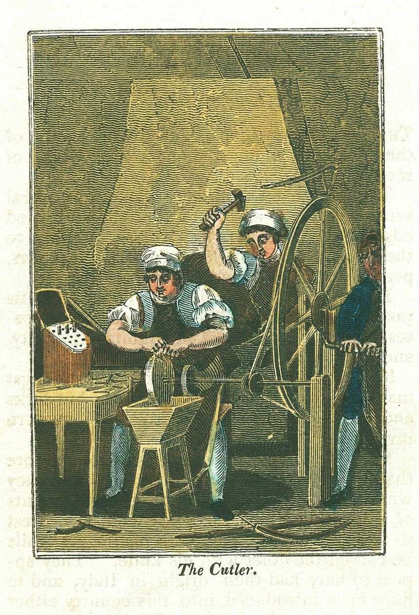 El cuchillero, 1823 de Unbekannt