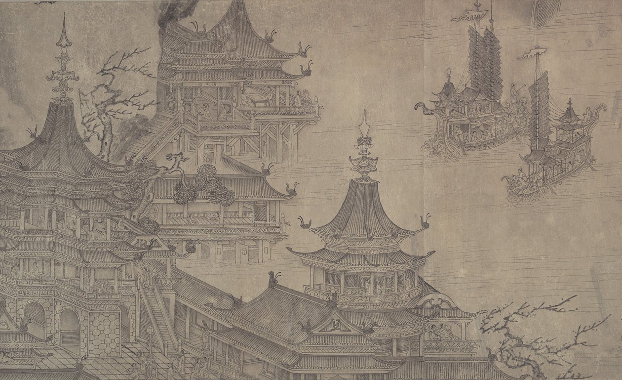 El Palacio Daming, principios del siglo XV de Unbekannt