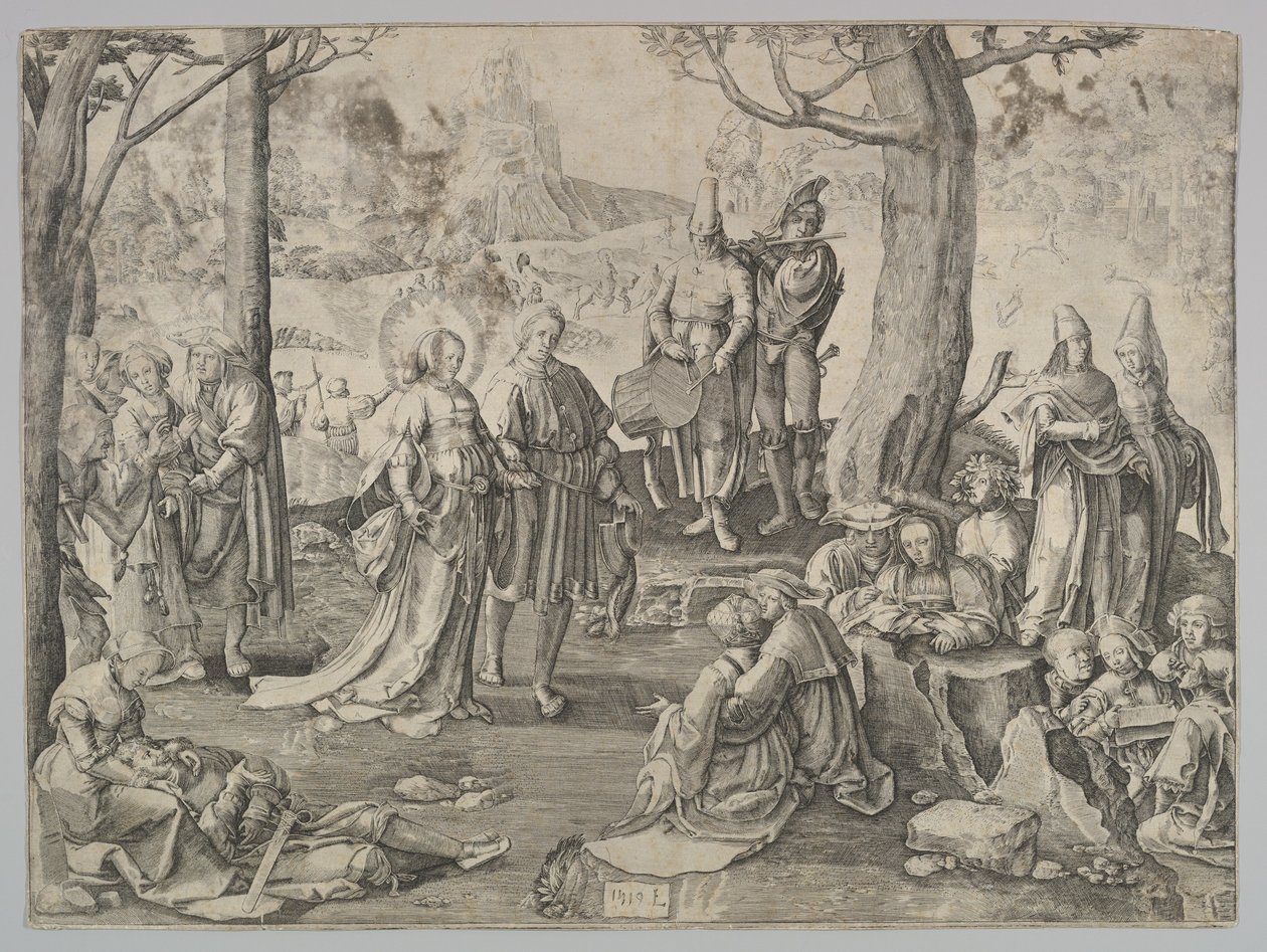 La danza de Santa María Magdalena de Unbekannt