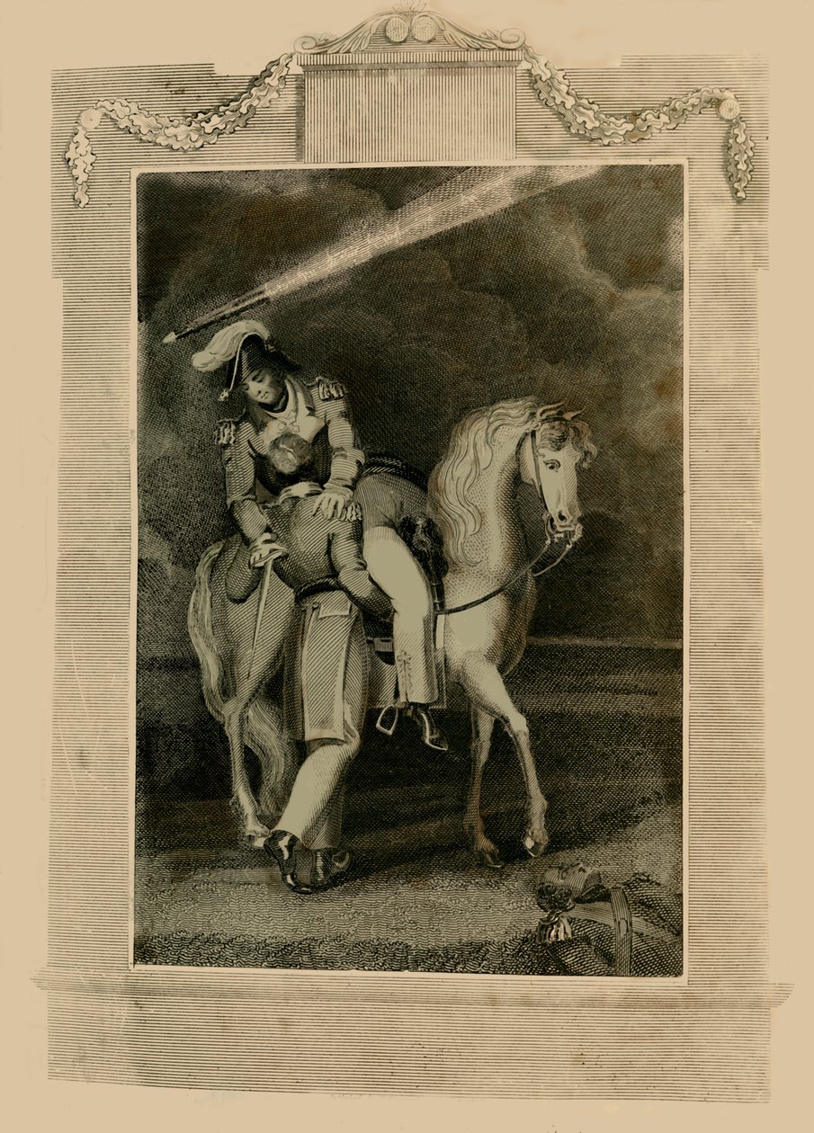 La muerte del general Ross, cerca de Baltimore, 1814, 1816 de Unbekannt