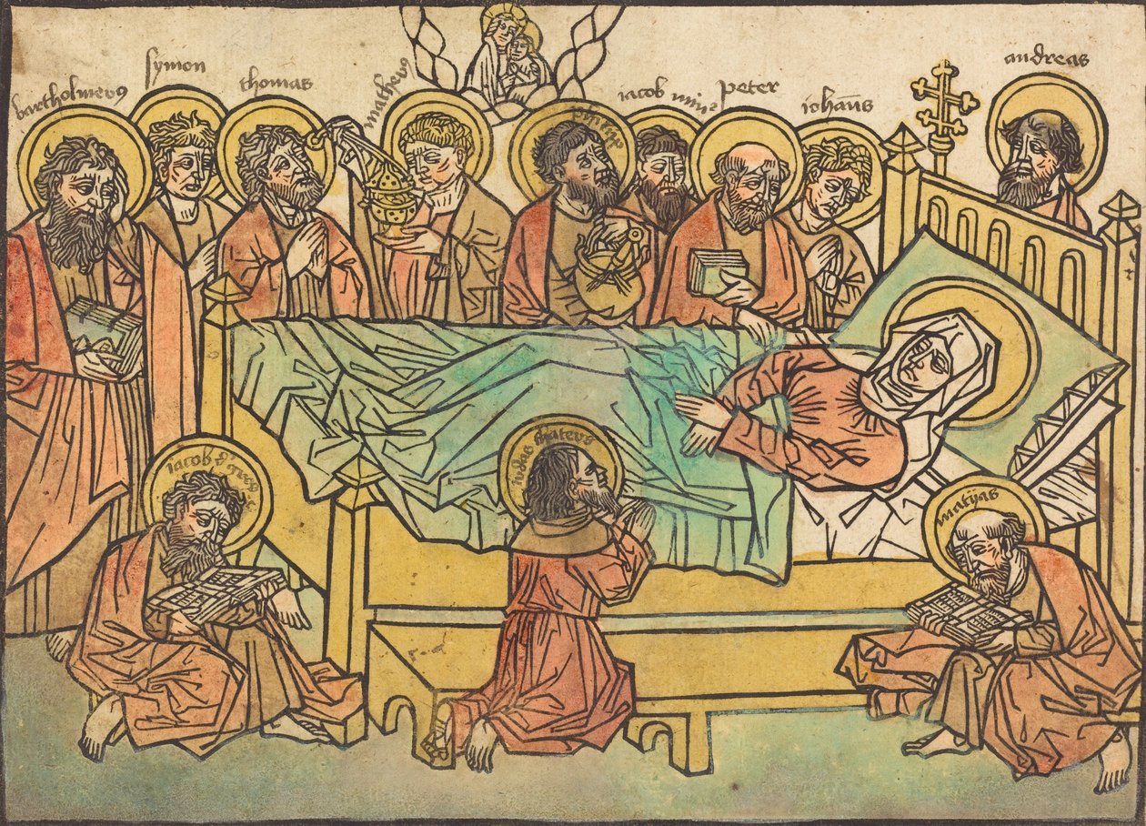 La Muerte de la Virgen de Unbekannt