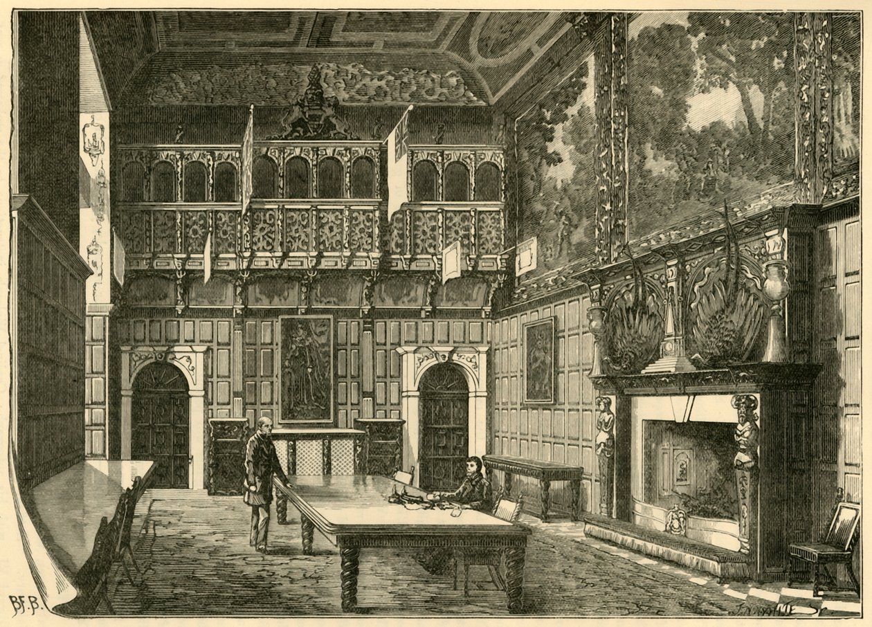 El Comedor, Hatfield, 1898 de Unbekannt