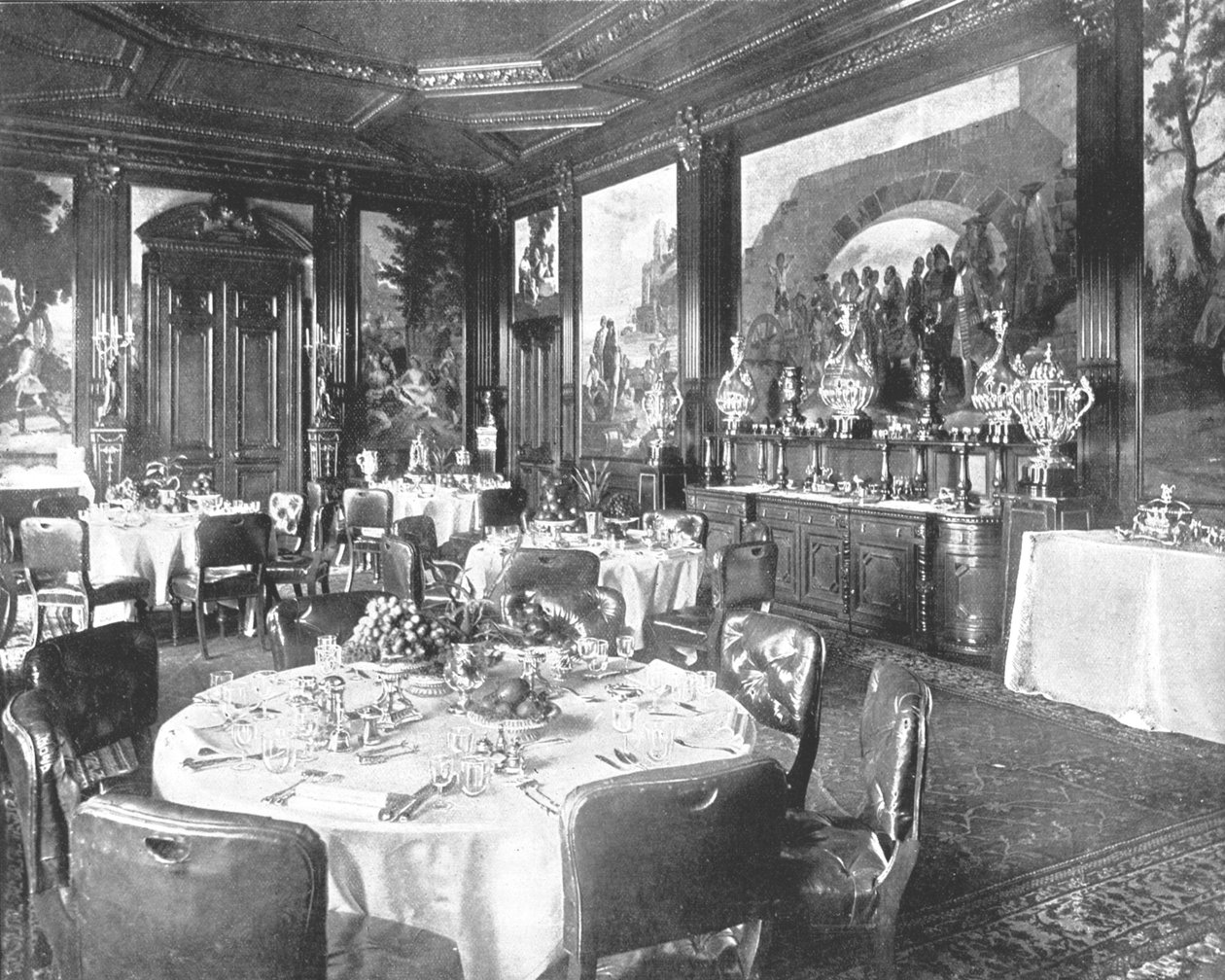 El comedor en Sandringham, Norfolk, 1894 de Unbekannt