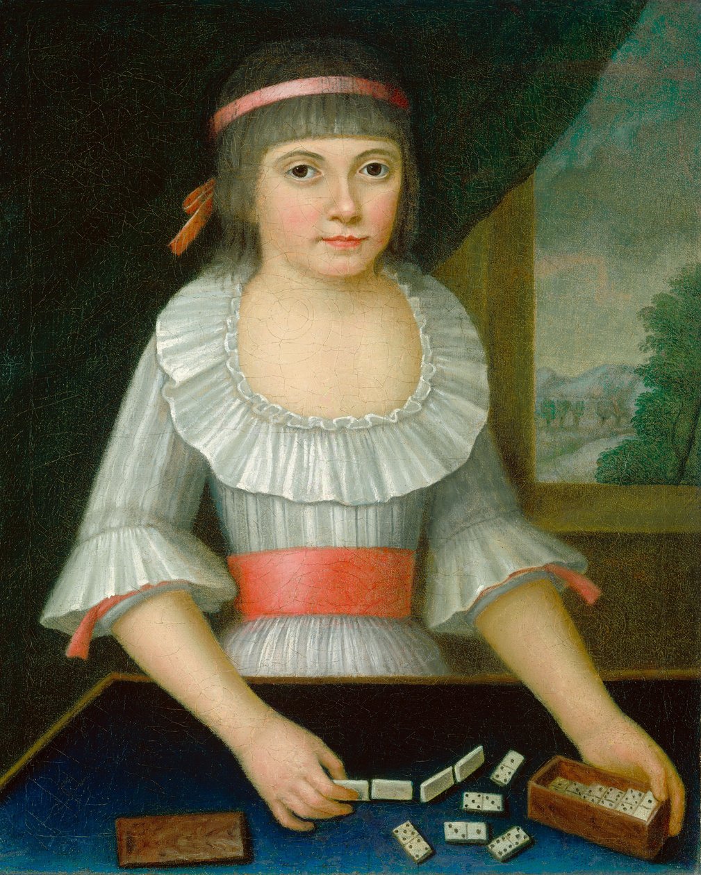 La chica del dominó de Unbekannt