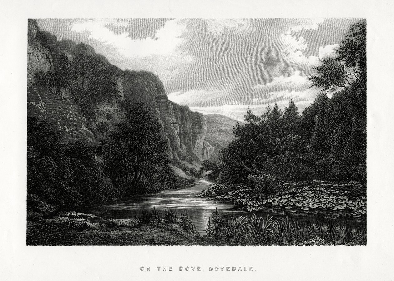 El Palomo, Dovedale, Derbyshire, 1896 de Unbekannt