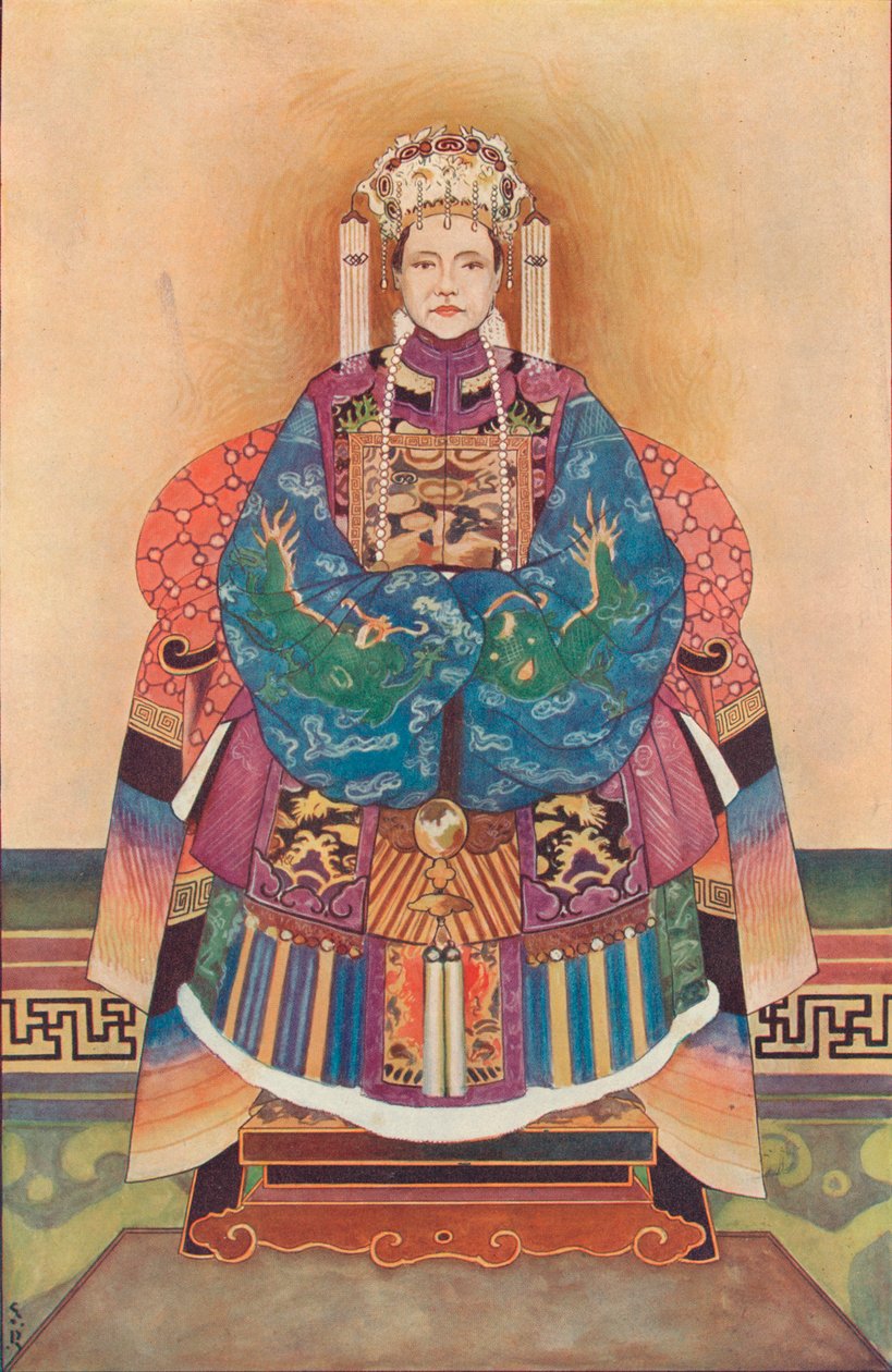 La Emperatriz Viuda de China, 1908 de Unbekannt