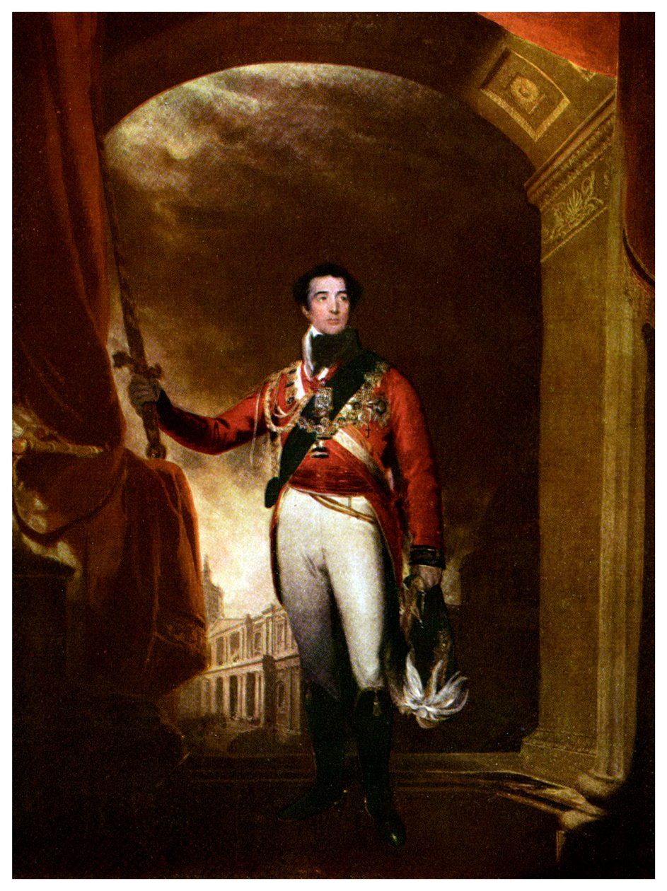 El Duque de Wellington, soldado y estadista británico nacido en Irlanda, siglo XIX de Unbekannt