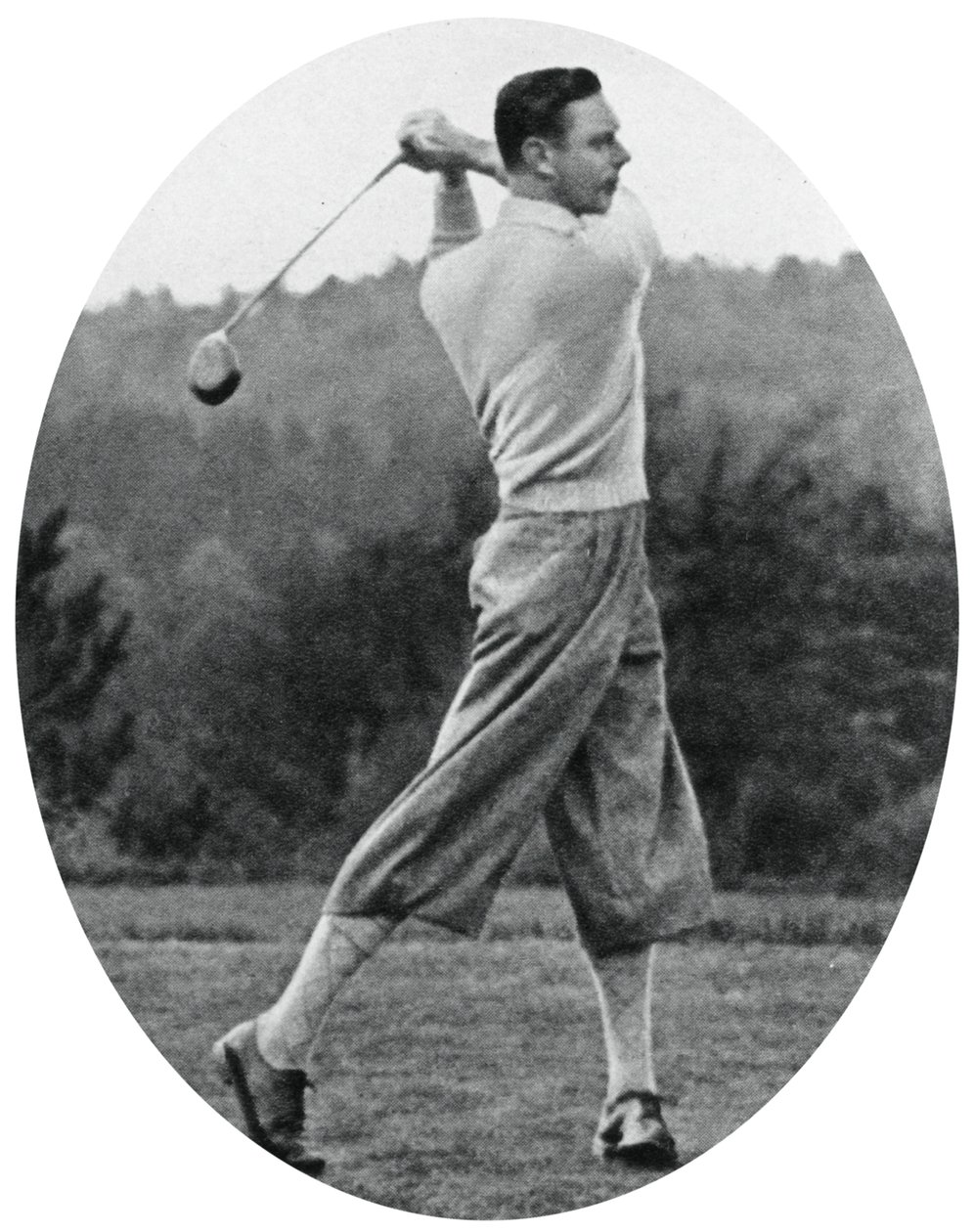 El Duque de York jugando golf en 1934, 1937 de Unbekannt