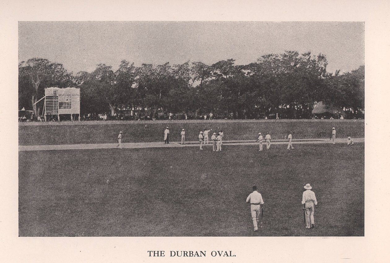 El óvalo de Durban, Sudáfrica, 1912 de Unbekannt