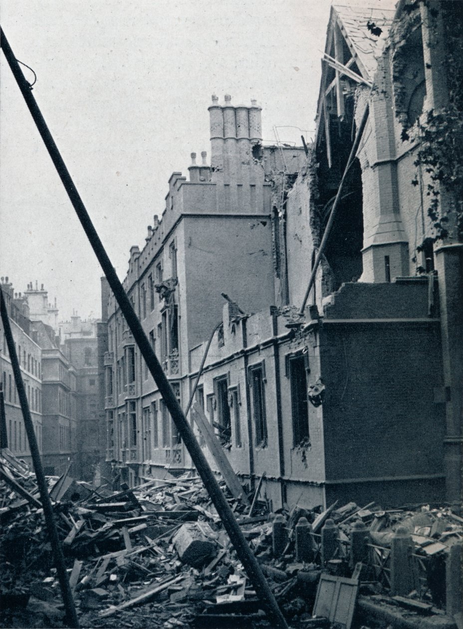 El Extremo Este del Middle Temple Hall, 1941 de Unbekannt