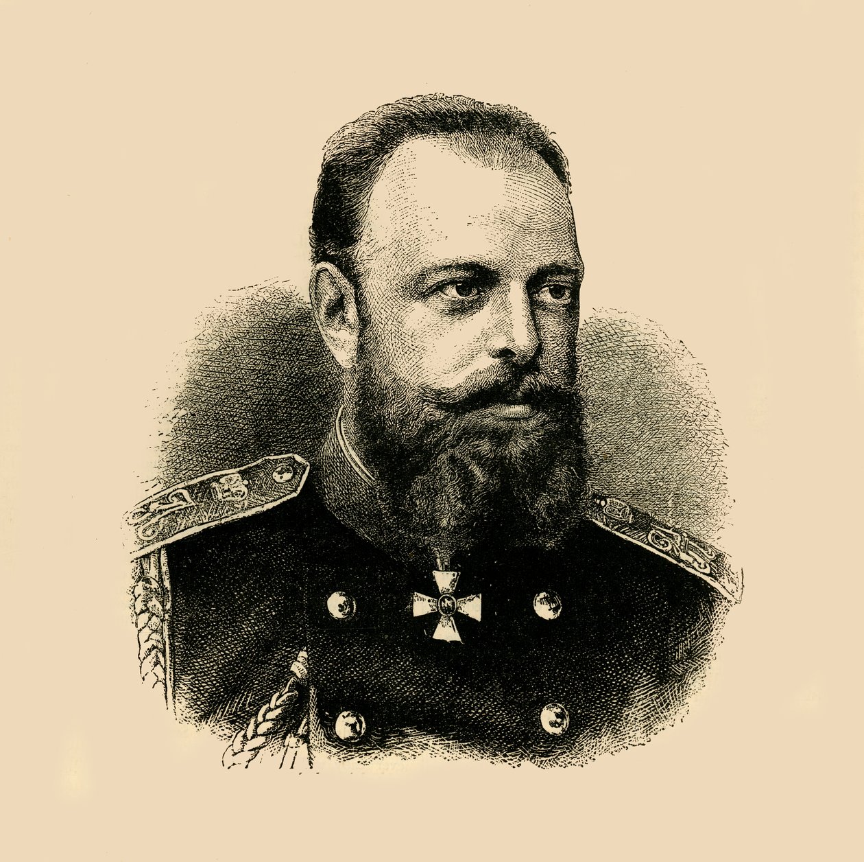 El Emperador Alejandro III, 1881 de Unbekannt
