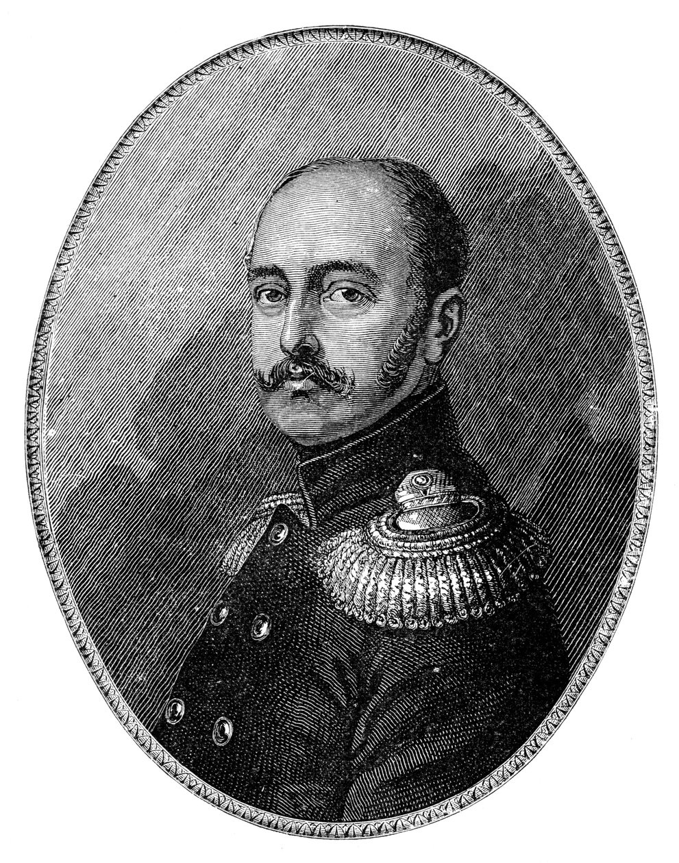 El emperador Nicolás, 1796-1855, siglo XIX de Unbekannt