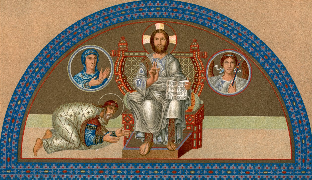 El Cristo entronizado, 1902 de Unbekannt