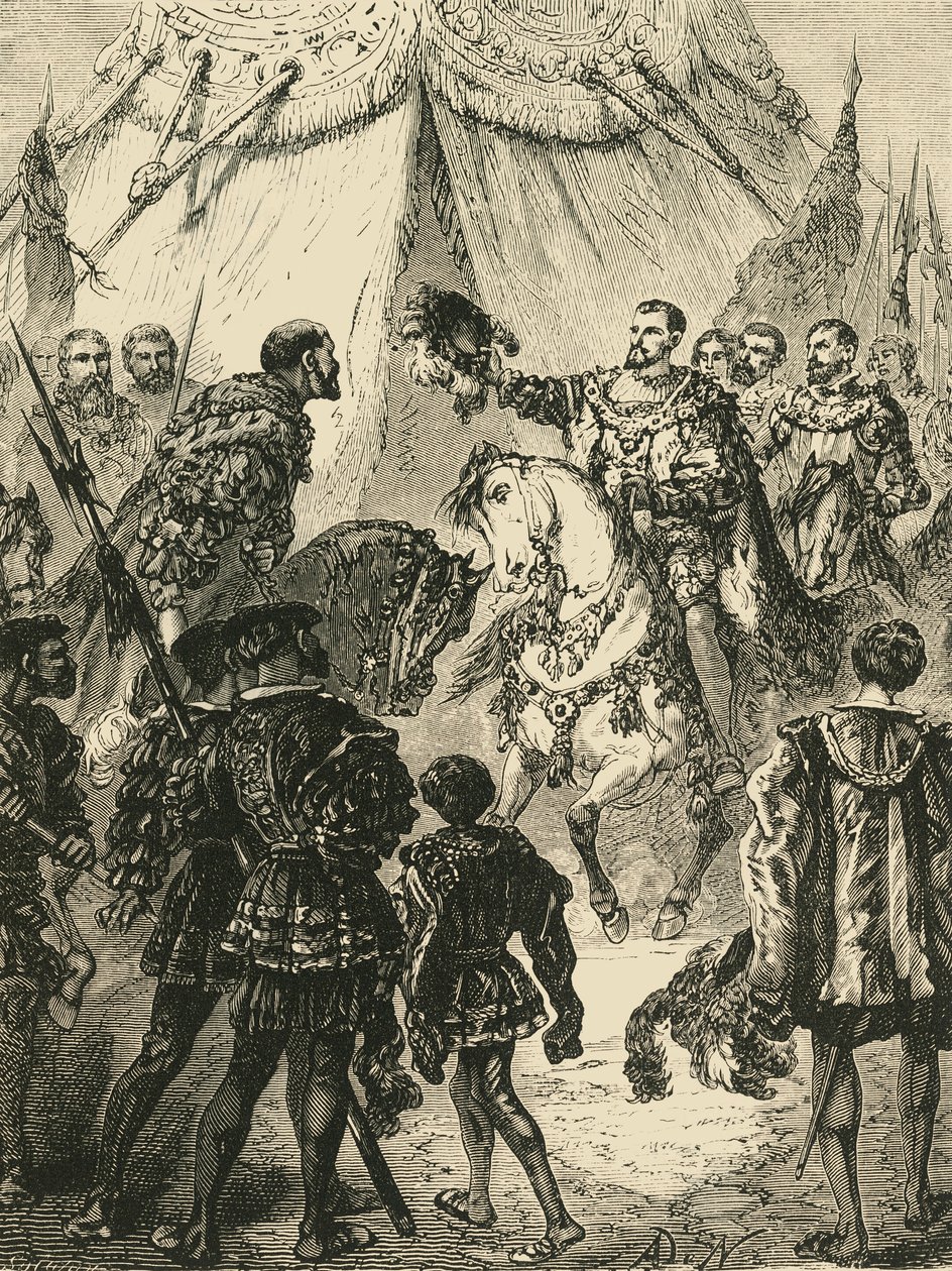 El Campo del Paño de Oro, 1520, 1890 de Unbekannt