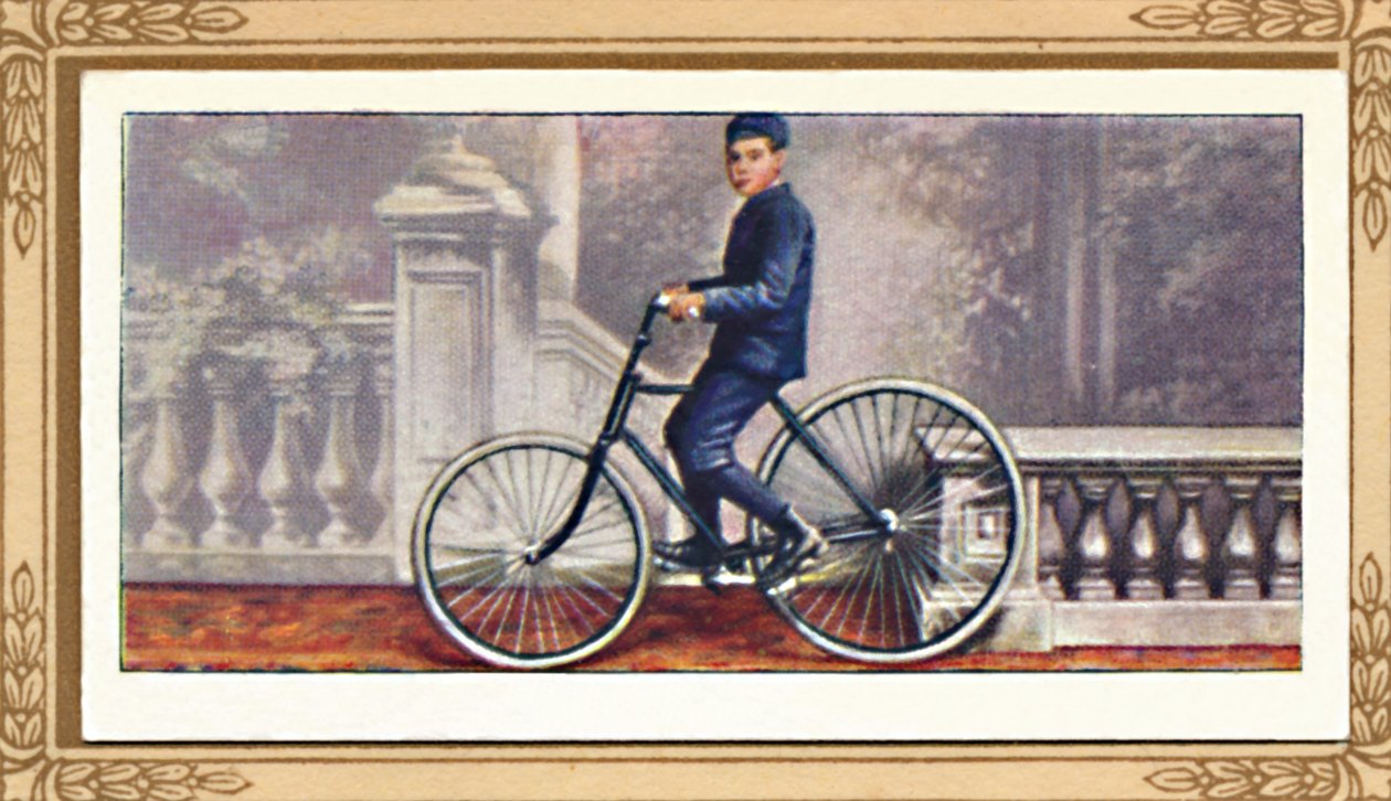 La primera bicicleta con neumáticos, 1939 de Unbekannt