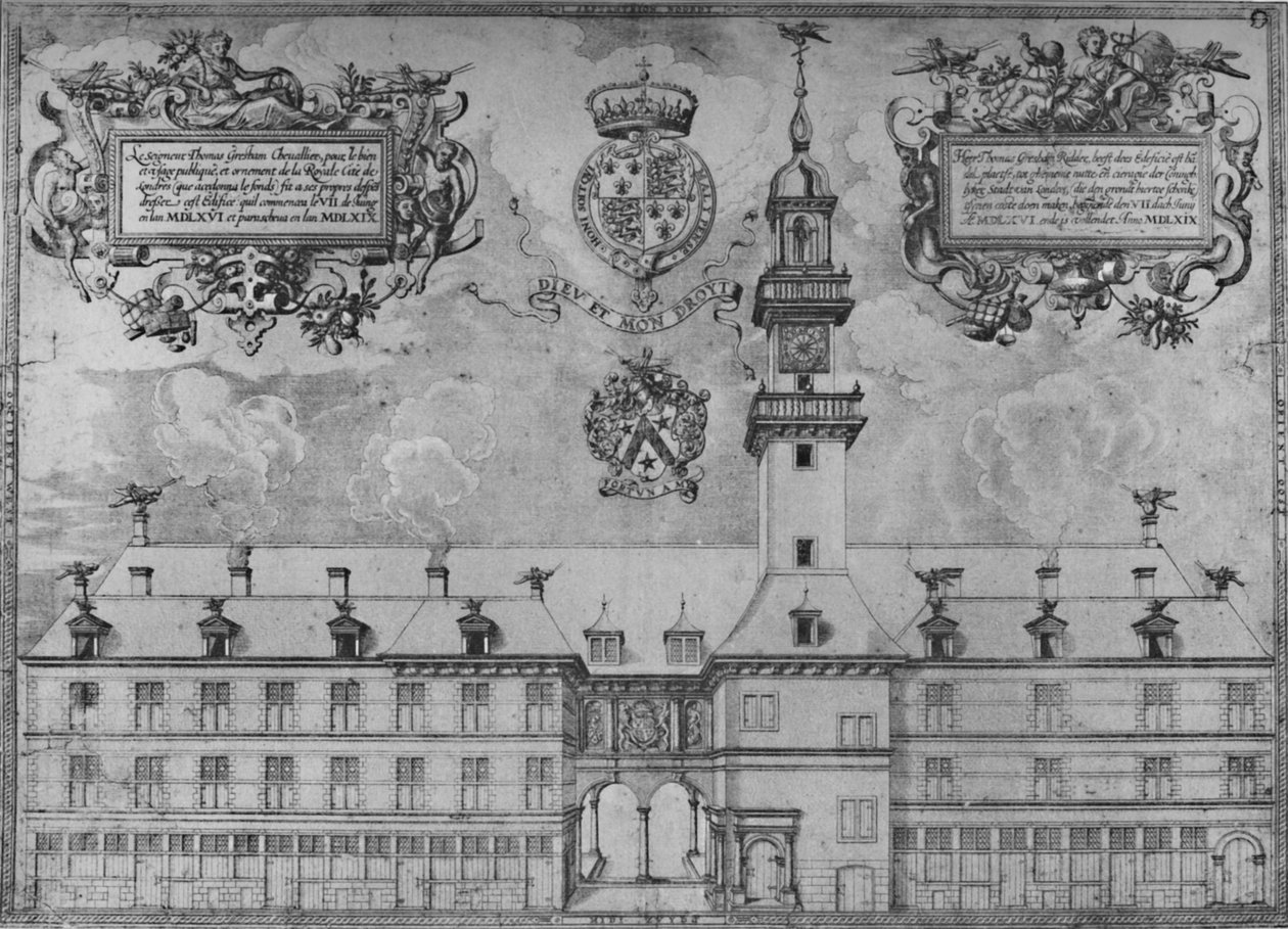 El primer intercambio real en 1569, siglo XVI, 1928 de Unbekannt