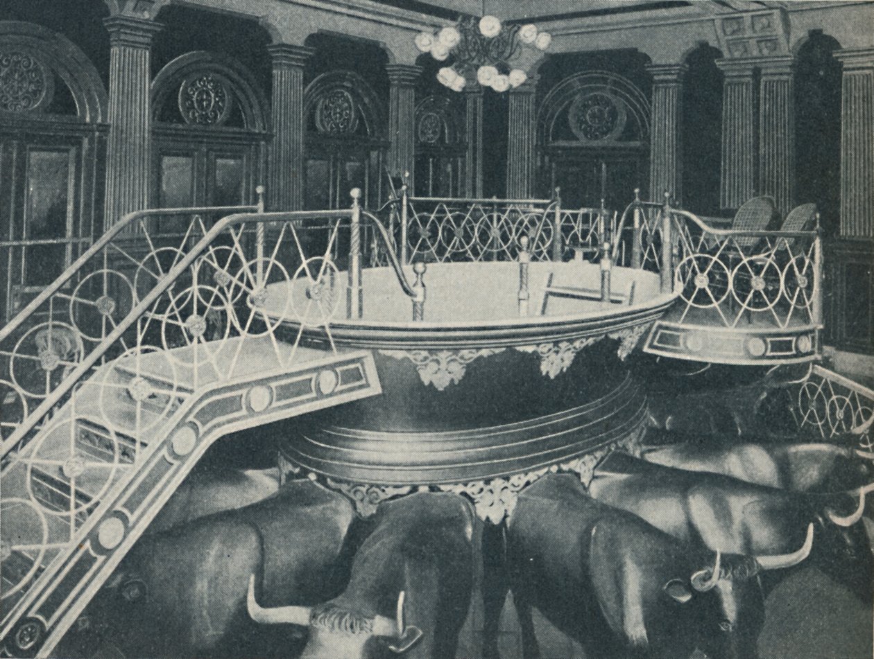 La fuente del bautismo personal o por poder, c1935 de Unbekannt
