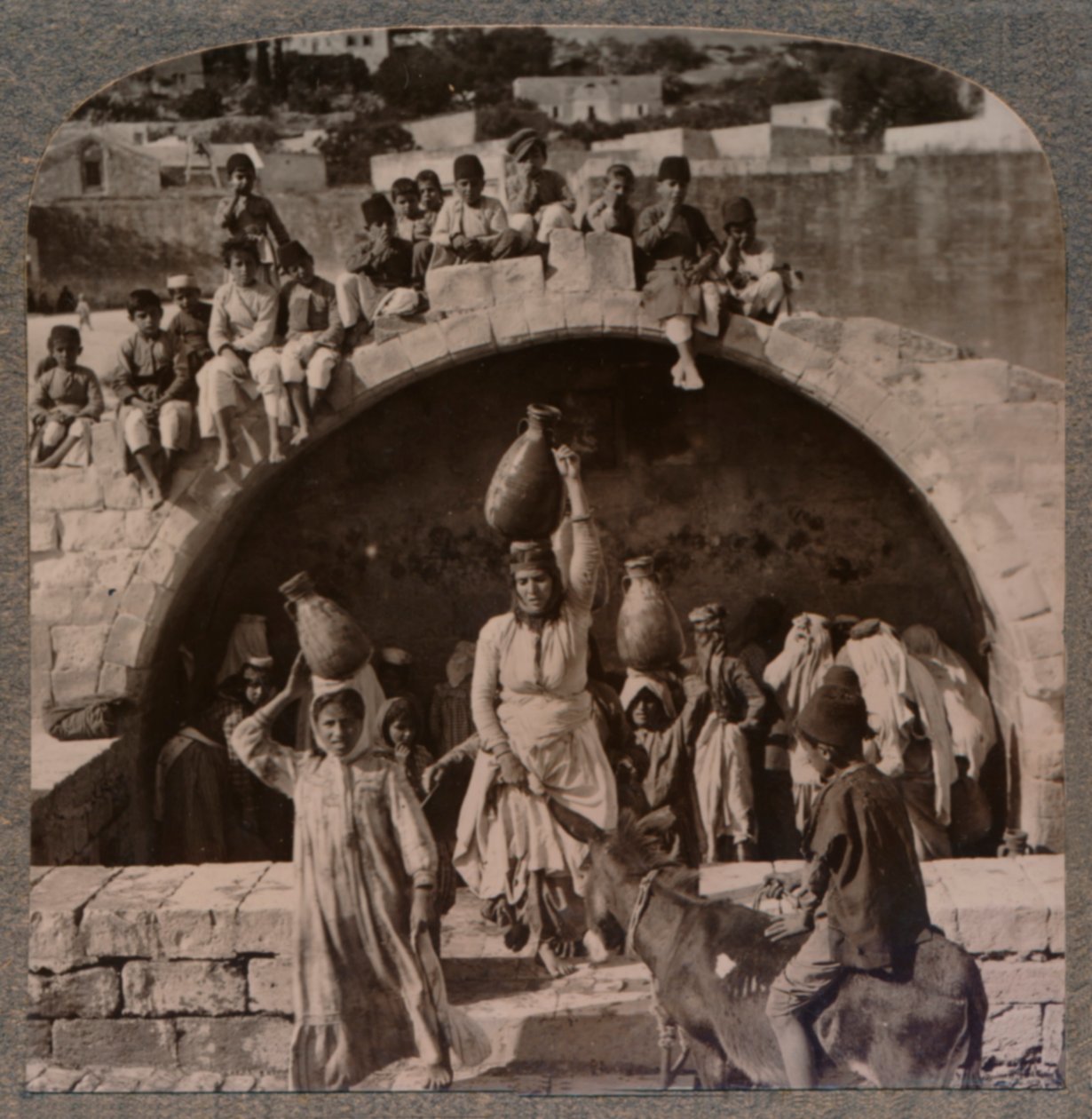 La fuente de la Virgen, Nazaret de Unbekannt