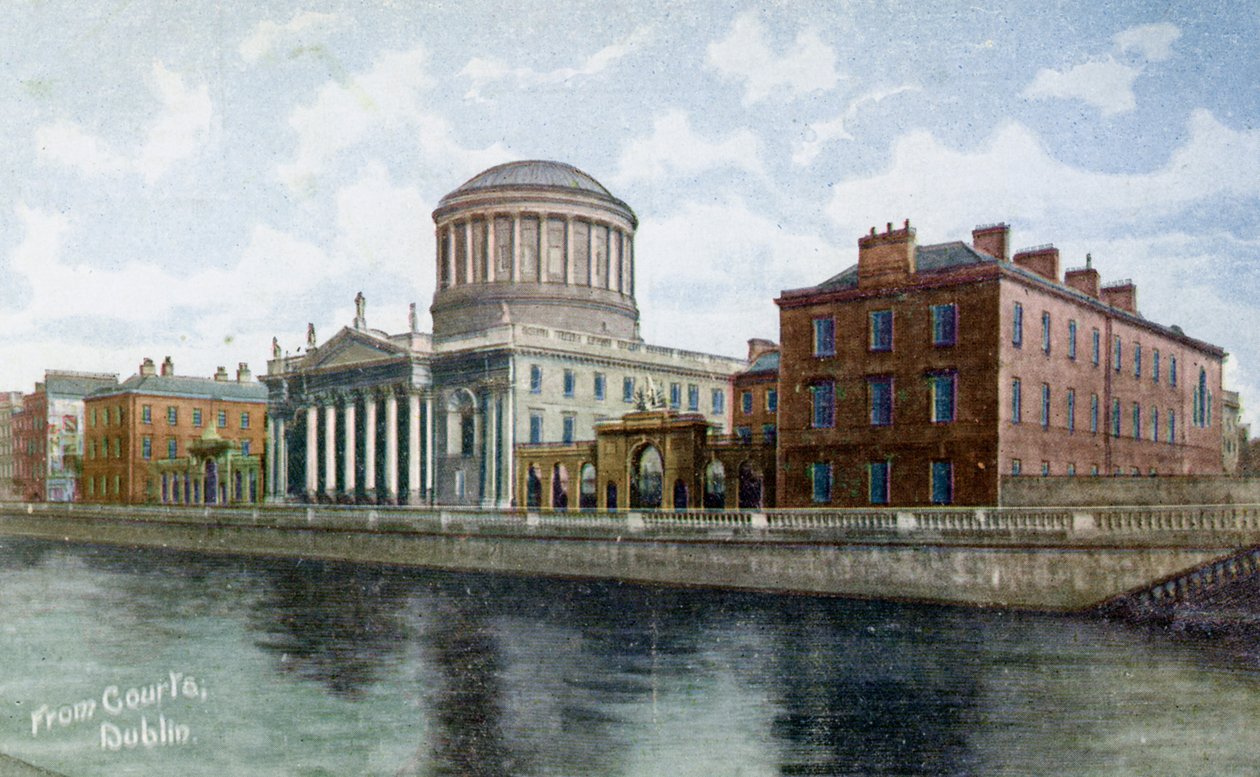 Los Cuatro Tribunales, Dublín, Irlanda, c1900s-c1920s de Unbekannt