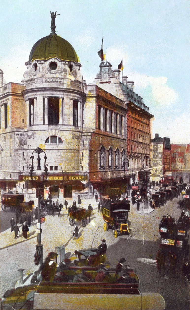 El Teatro Gaiety, Strand, Londres, 1907 de Unbekannt