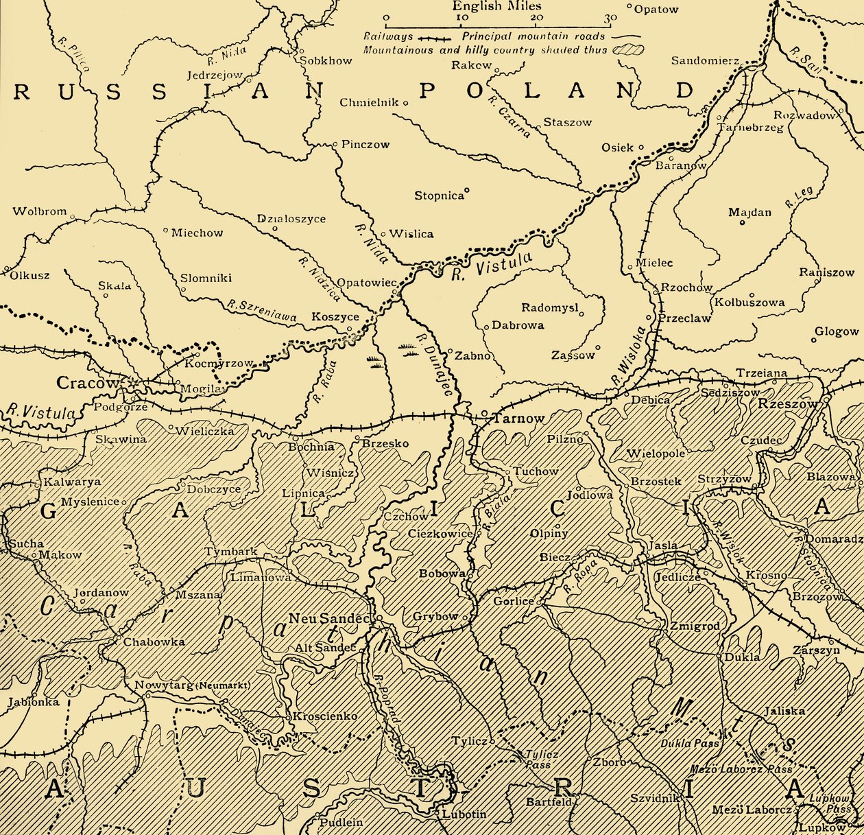 La campaña de Galicia, Primera Guerra Mundial, c1915, c1920 de Unbekannt