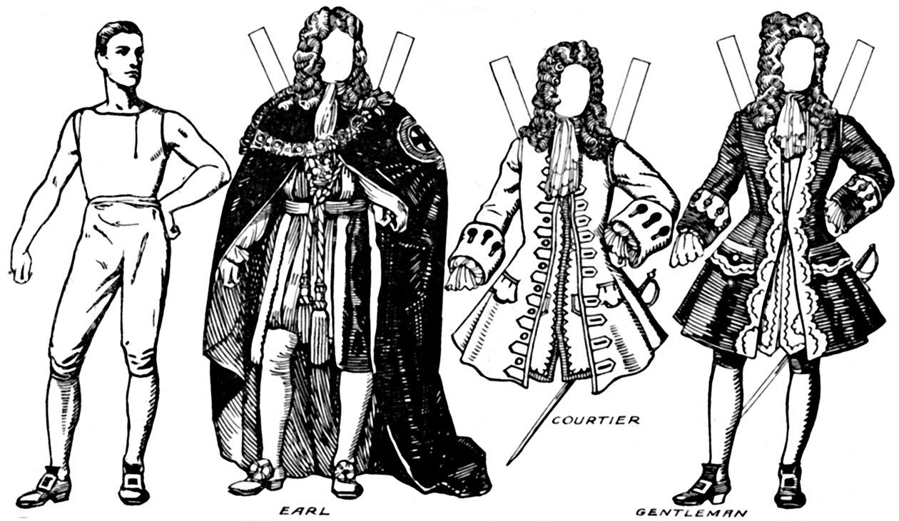 La Galería del Traje Británico: Algunos de los vestidos usados en el reinado de Ana de Unbekannt