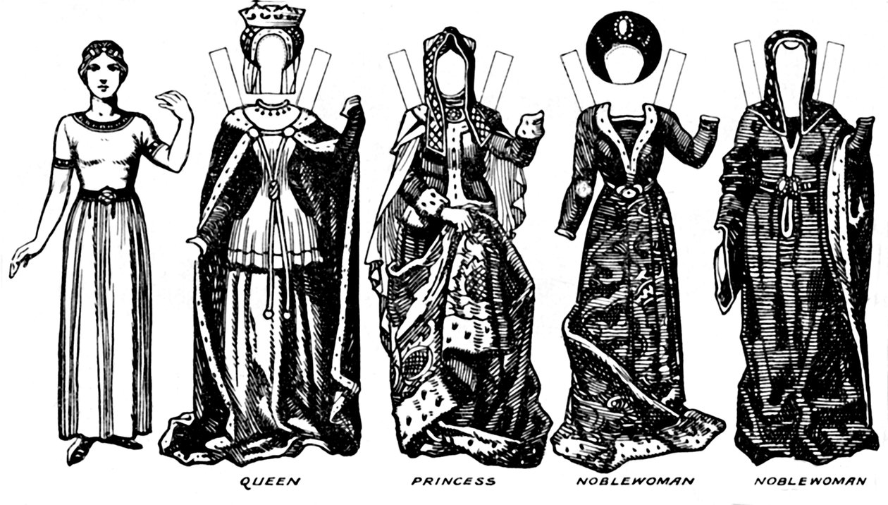 La Galería del Traje Británico: Los vestidos usados en el reinado de Ricardo III, c1934 de Unbekannt