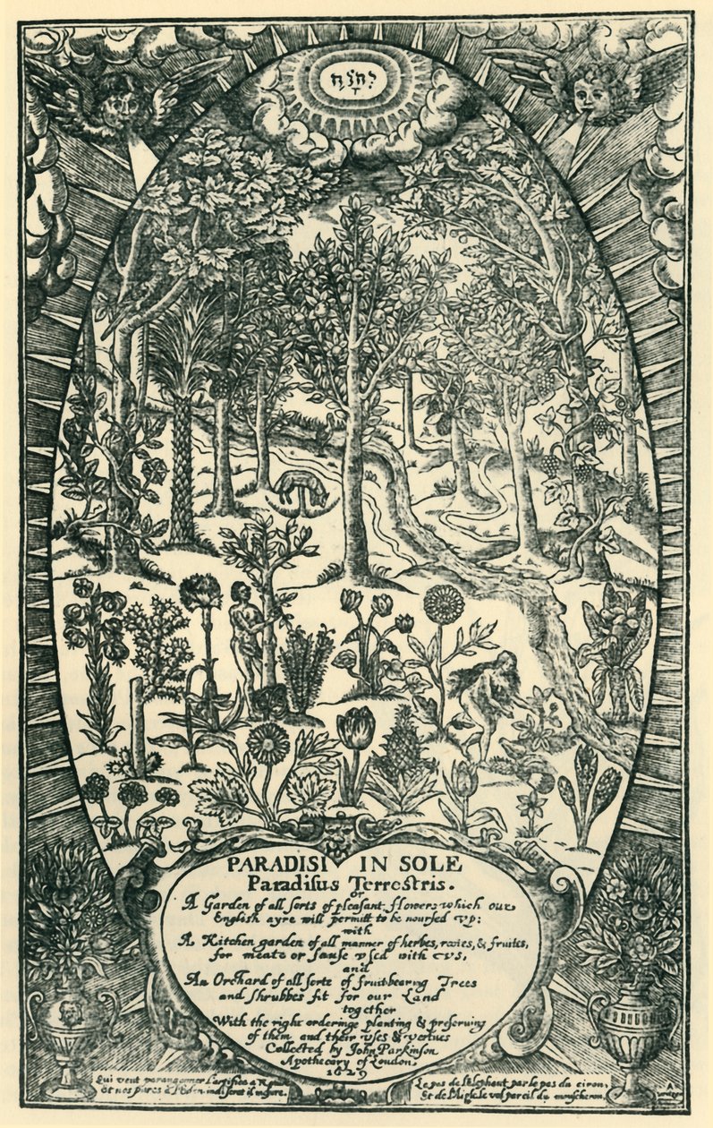 El Jardín del Edén, 1629, 1944 de Unbekannt