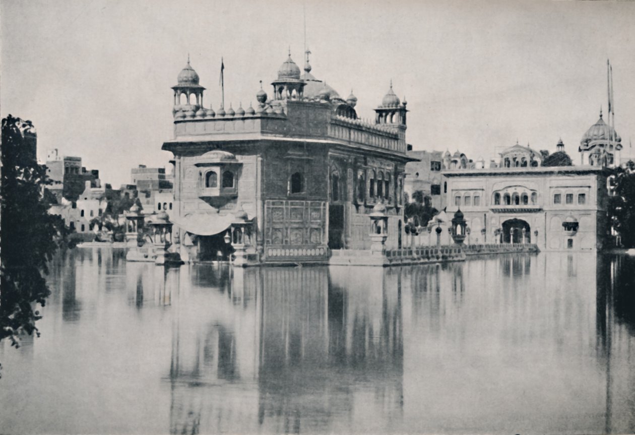 El Templo Dorado, Amritsar, 1936 de Unbekannt