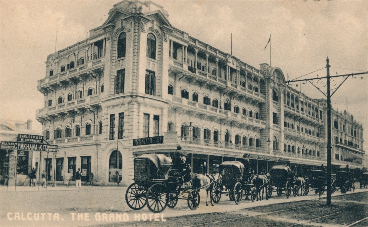El Gran Hotel, Calcuta, c1920 de Unbekannt