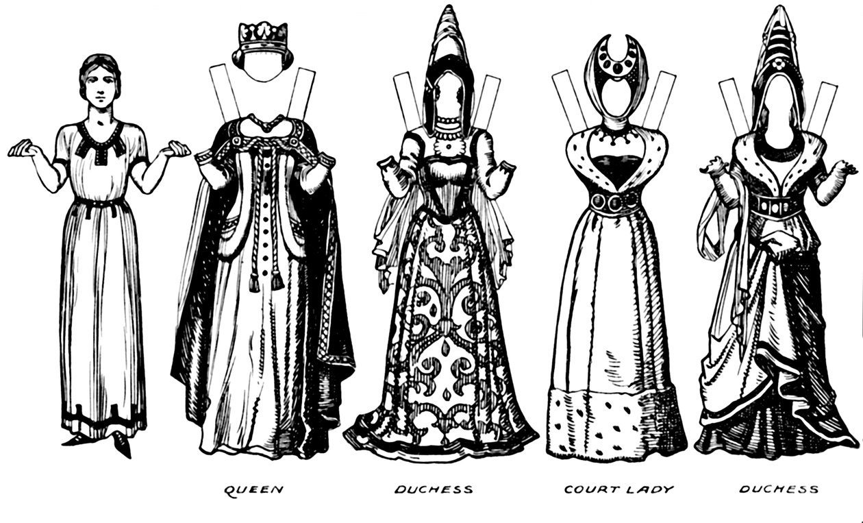 La gran galería del traje histórico: Cómo se vestía la gente en el reinado de Enrique IV, c1934 de Unbekannt