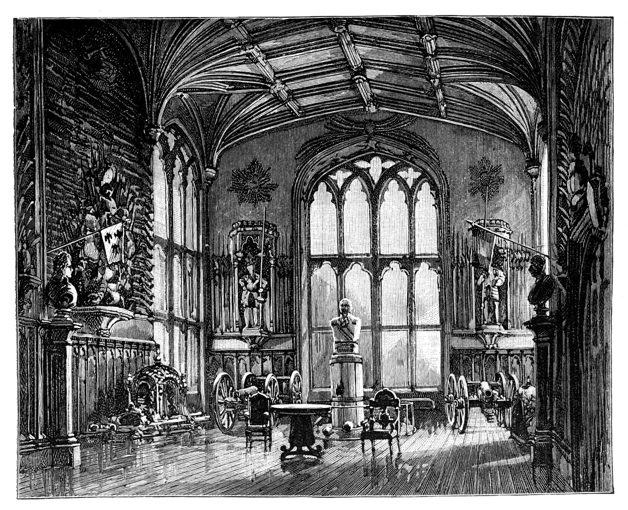 La Sala de Guardia, Castillo de Windsor de Unbekannt