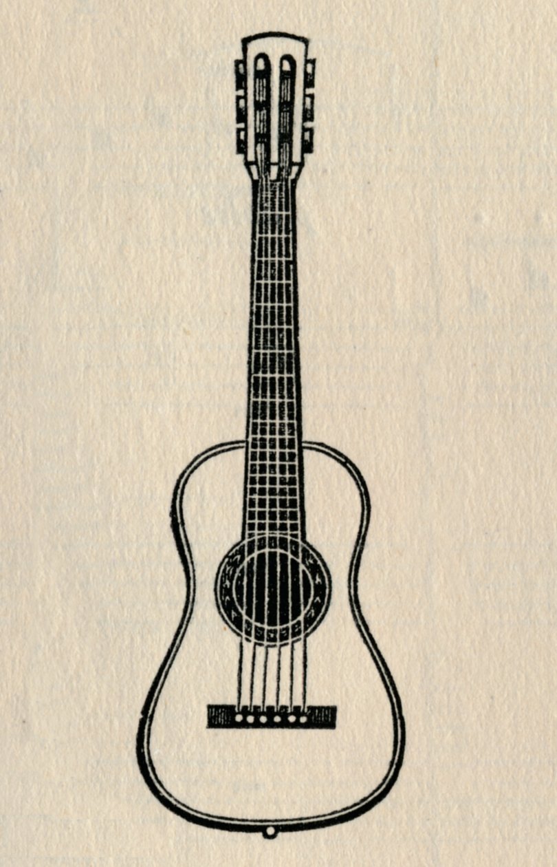 La Guitarra, 1895 de Unbekannt