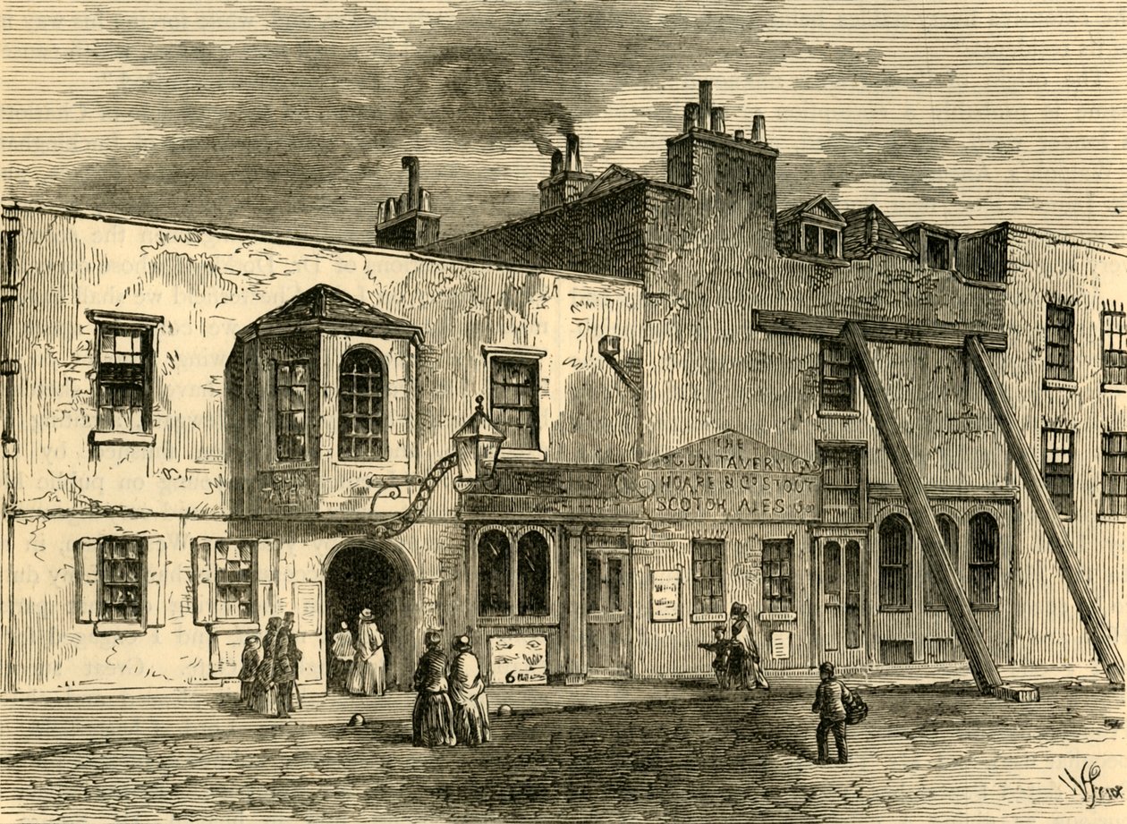 La taberna Gun, 1820 de Unbekannt