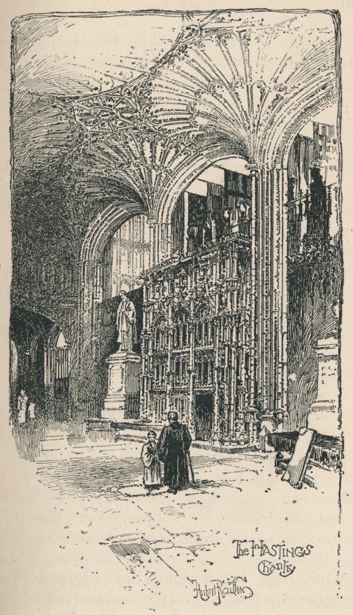 La Capilla de Hastings, 1895 de Unbekannt