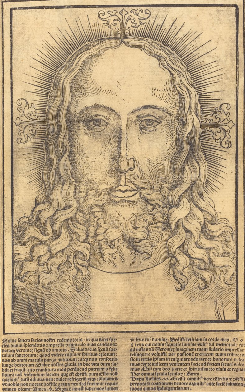 La Cabeza de Cristo, probablemente 1500-1510 de Unbekannt