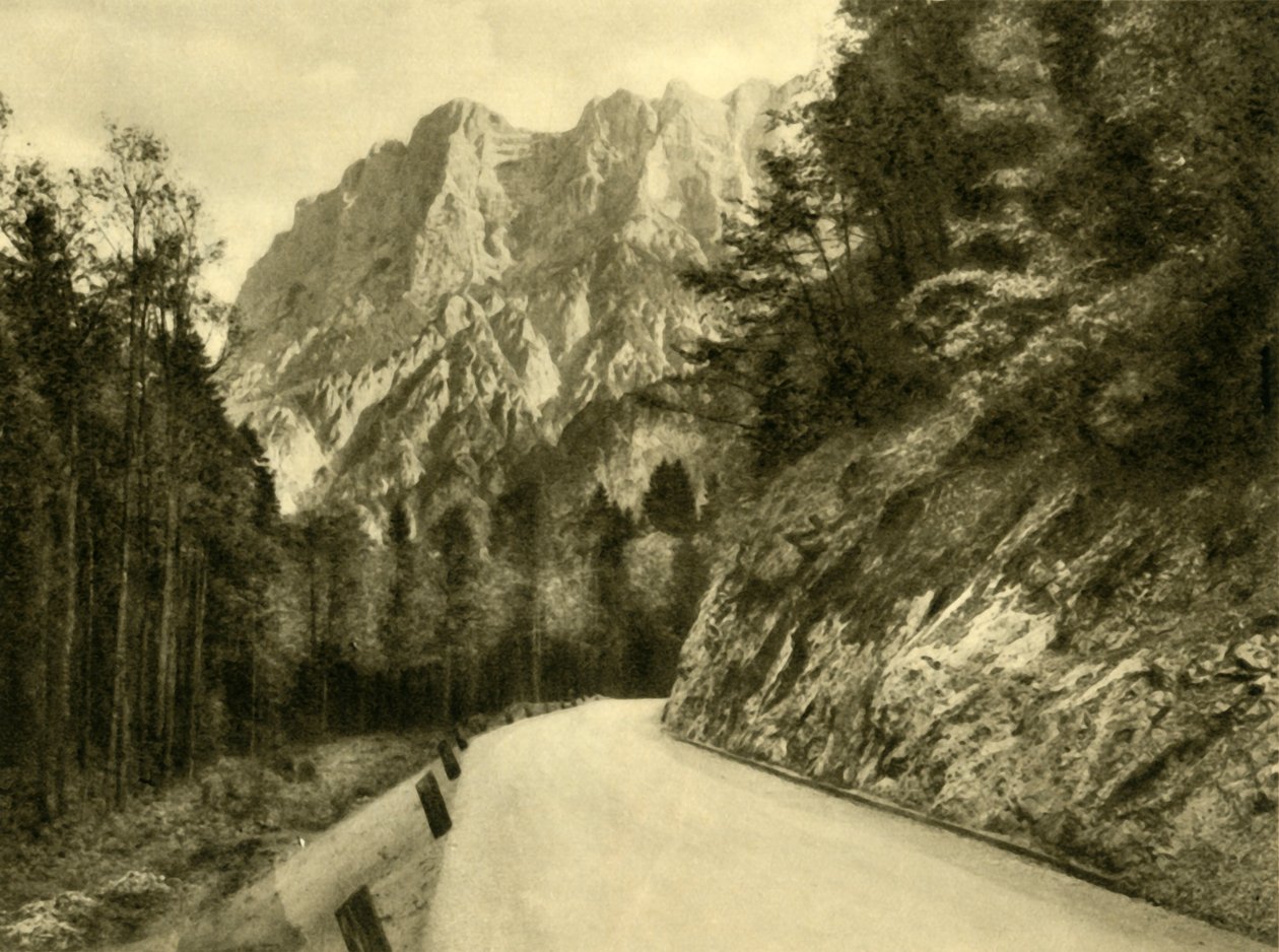 El Hochtor, Johnsbach, Parque Nacional Gesäuse, Estiria, Austria, c1935 de Unbekannt