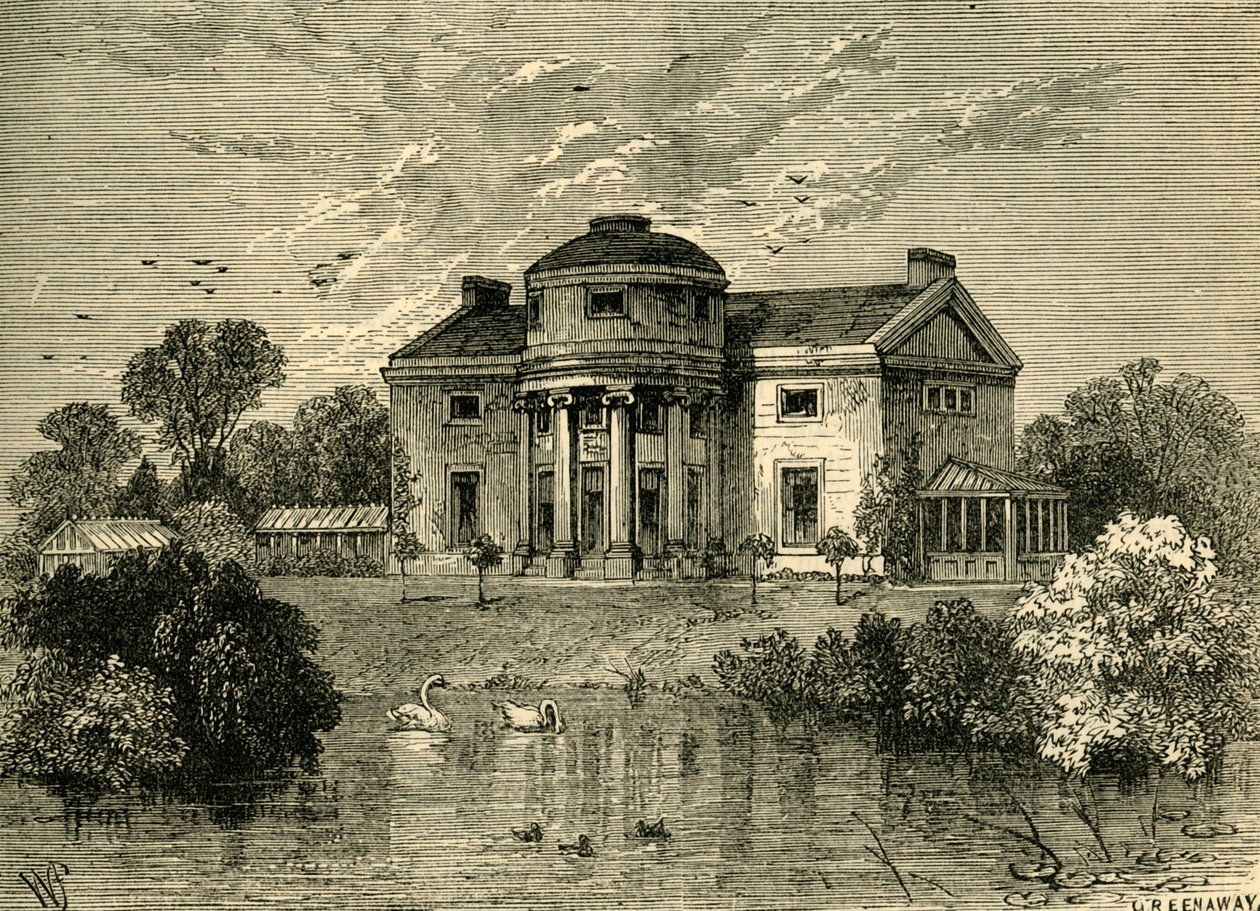 The Holme, Regents Park, c1876 de Unbekannt