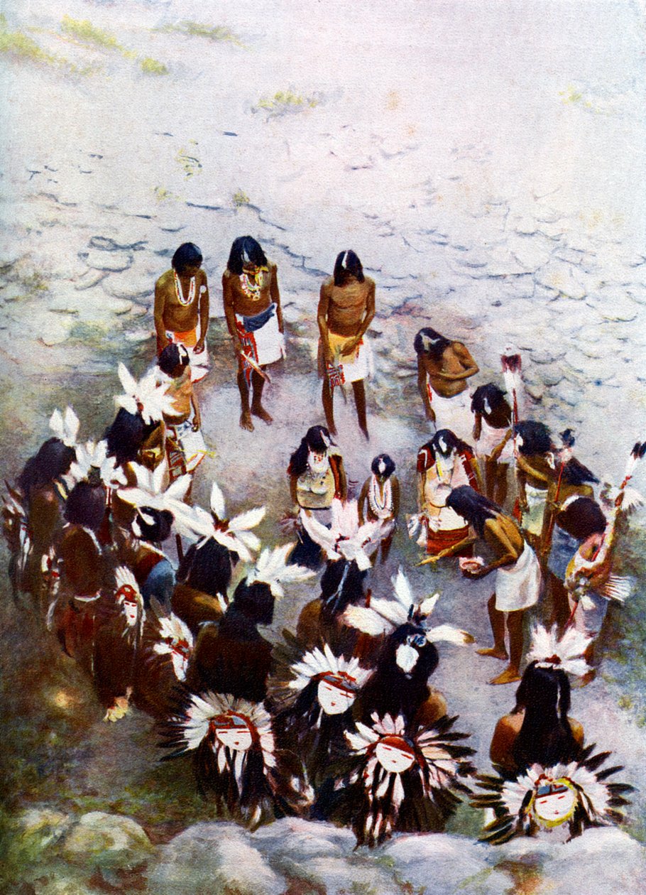 La ceremonia de la flauta Hopi de Unbekannt