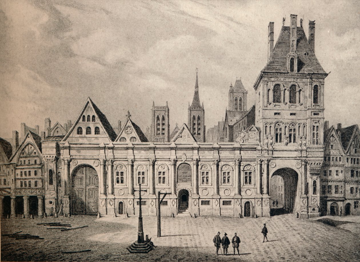 El Hôtel de Ville en 1583, 1915 de Unbekannt