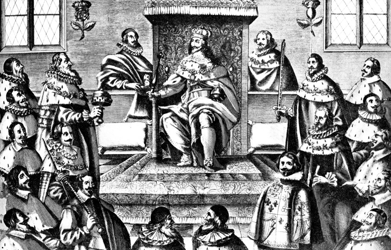La Cámara de los Lores en la Época de Carlos I de Unbekannt
