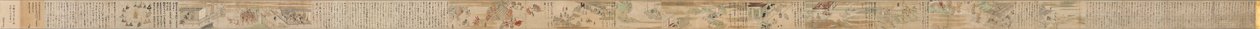 Los orígenes milagrosos ilustrados de la escuela Yuzu Nenbutsu Yuzu Nenbutsu Engi Emaki, 1300s de Unbekannt