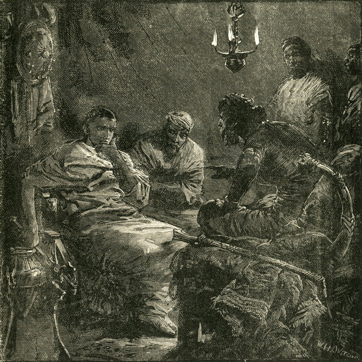 La Entrevista Entre Bocchus y Sulla, 1890 de Unbekannt