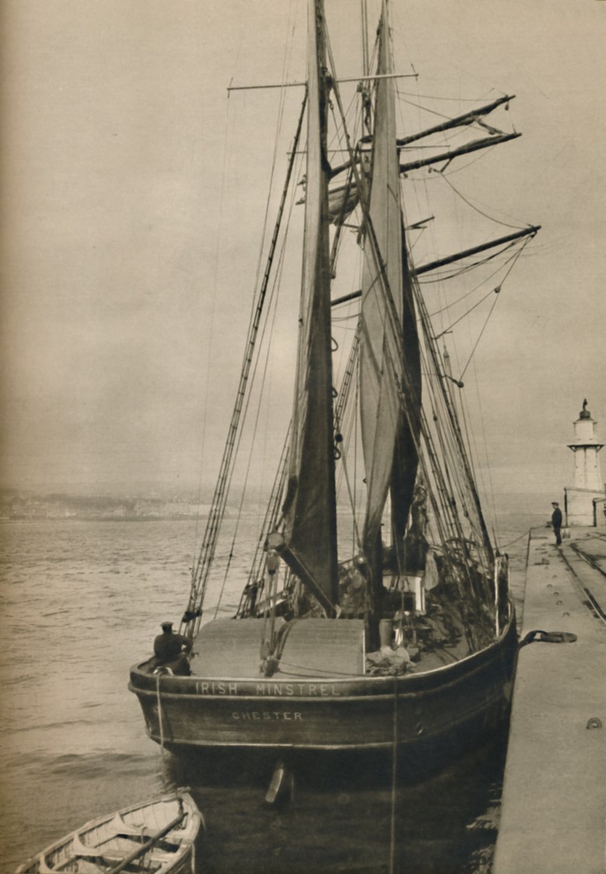 El Juglar Irlandés, un goleta de tres mástiles, 1937 de Unbekannt