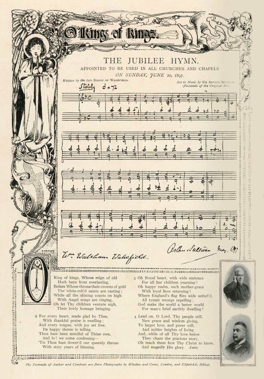 El himno del jubileo. Designado para ser usado en todas las iglesias y capillas el domingo, 20 de junio de 1897 de Unbekannt