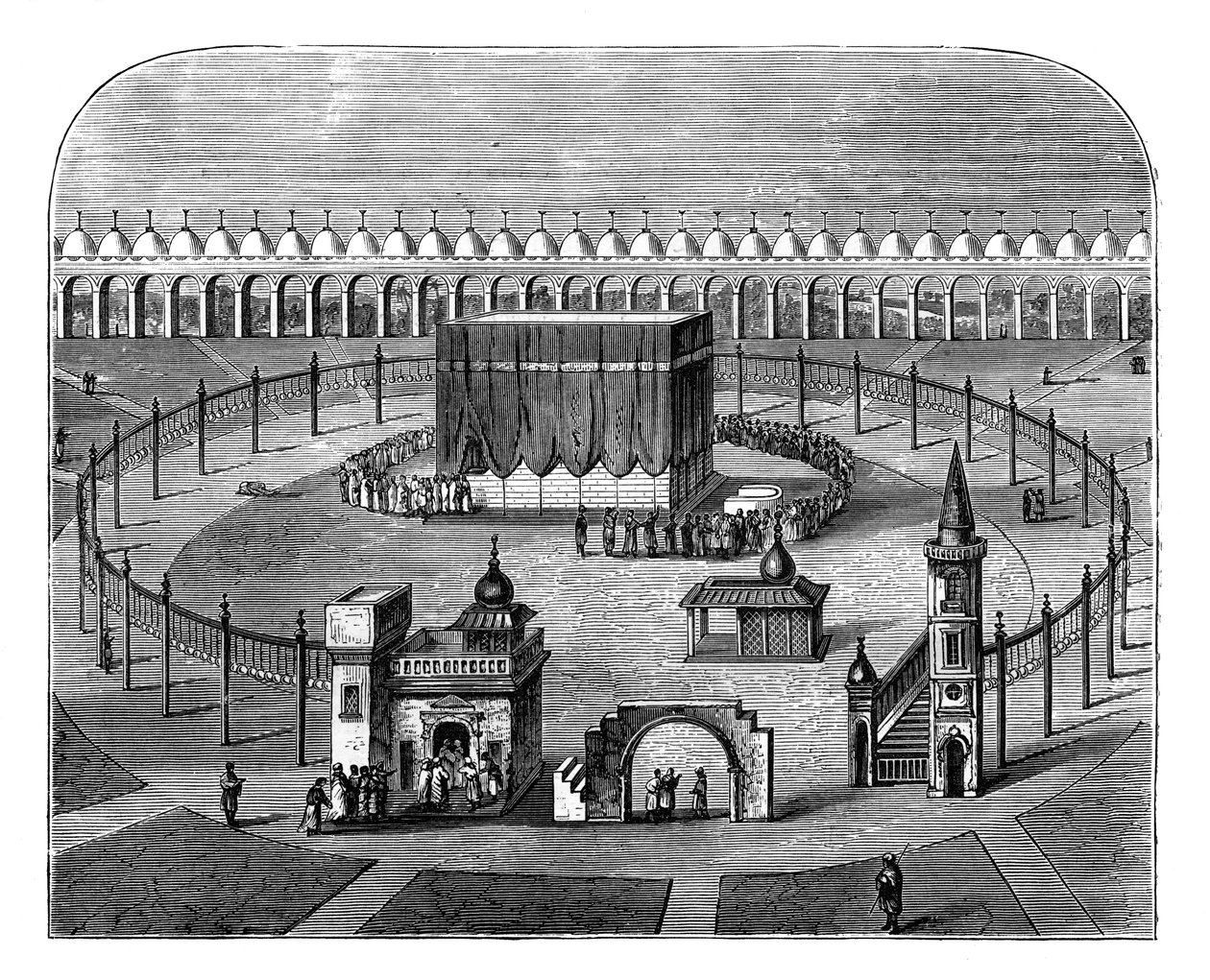 La Kaaba, La Meca, Arabia Saudita de Unbekannt