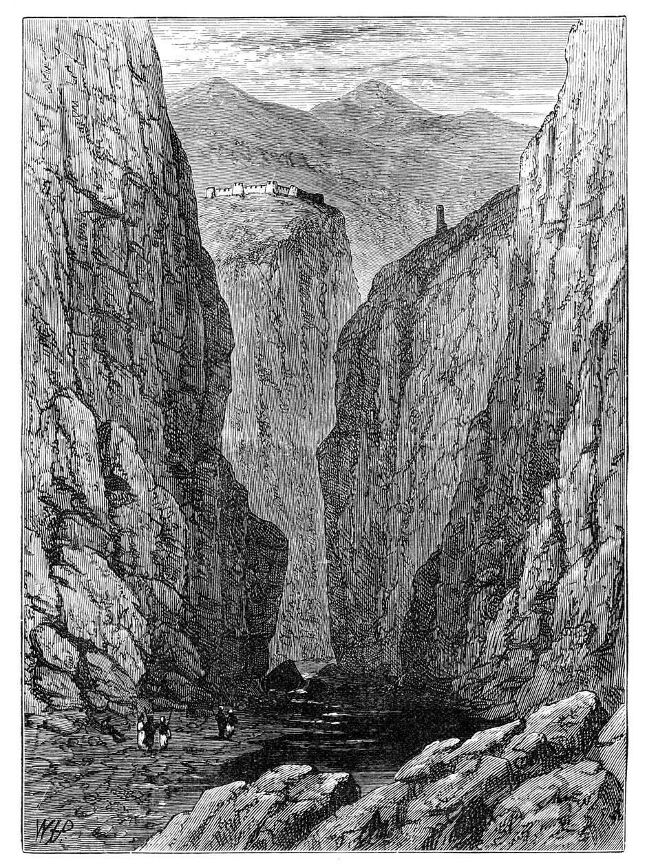 El Paso Khyber, Afganistán, 1900 de Unbekannt