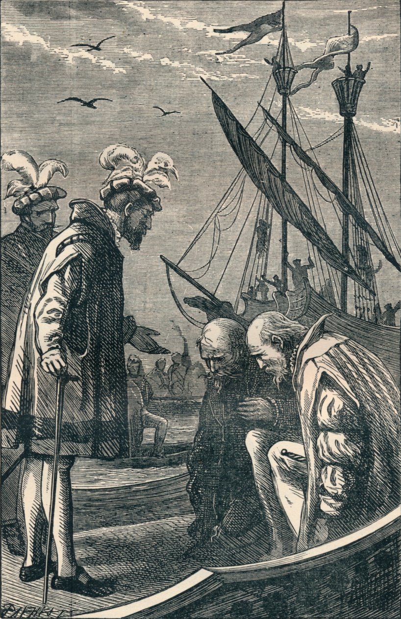El Rey visita a Vasco da Gama, 1904 de Unbekannt