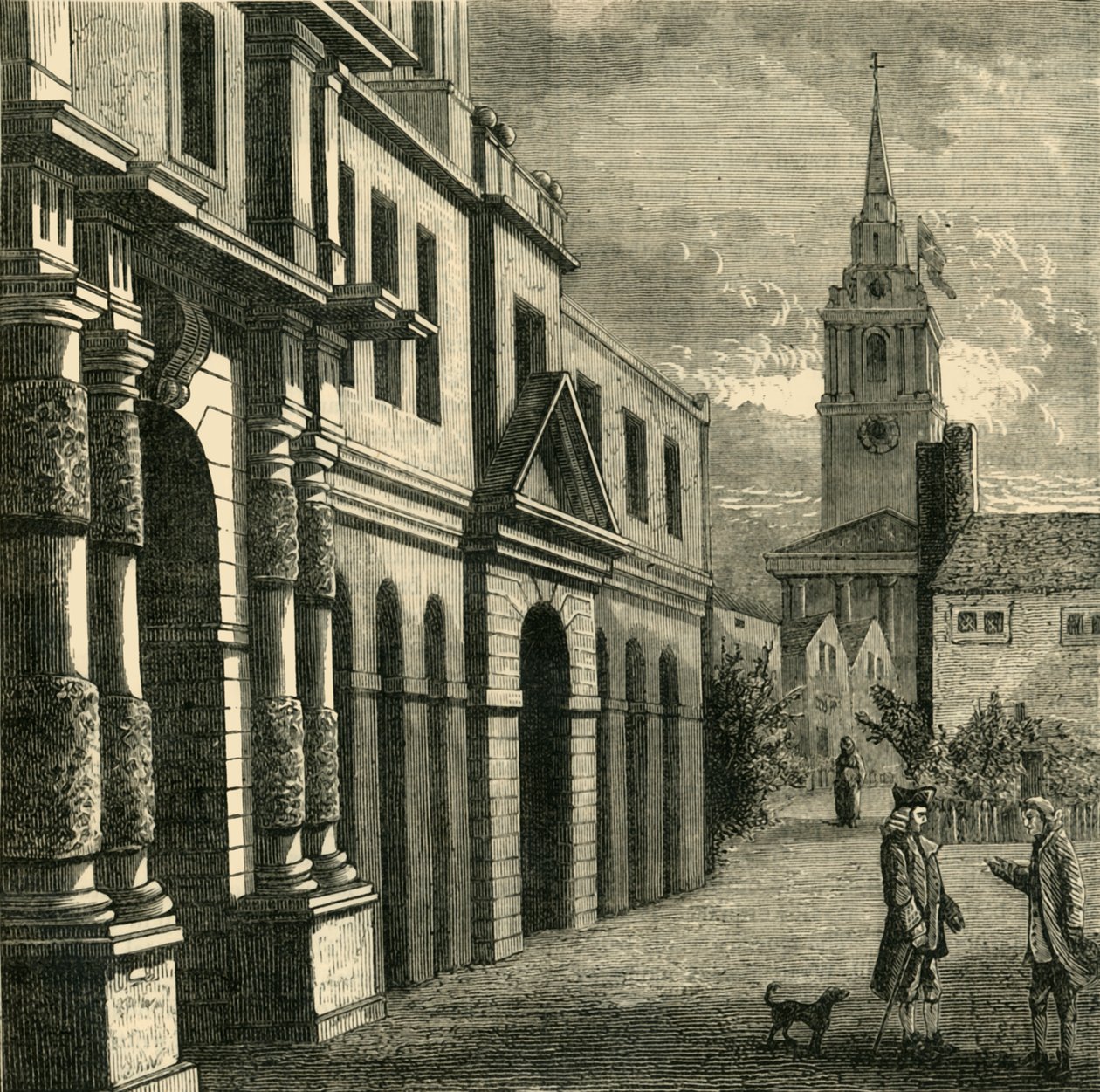 Las caballerizas reales, 1881 de Unbekannt
