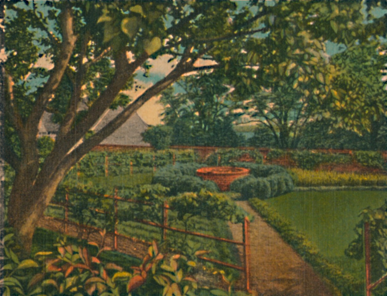 El Jardín de la Cocina, 1946 de Unbekannt